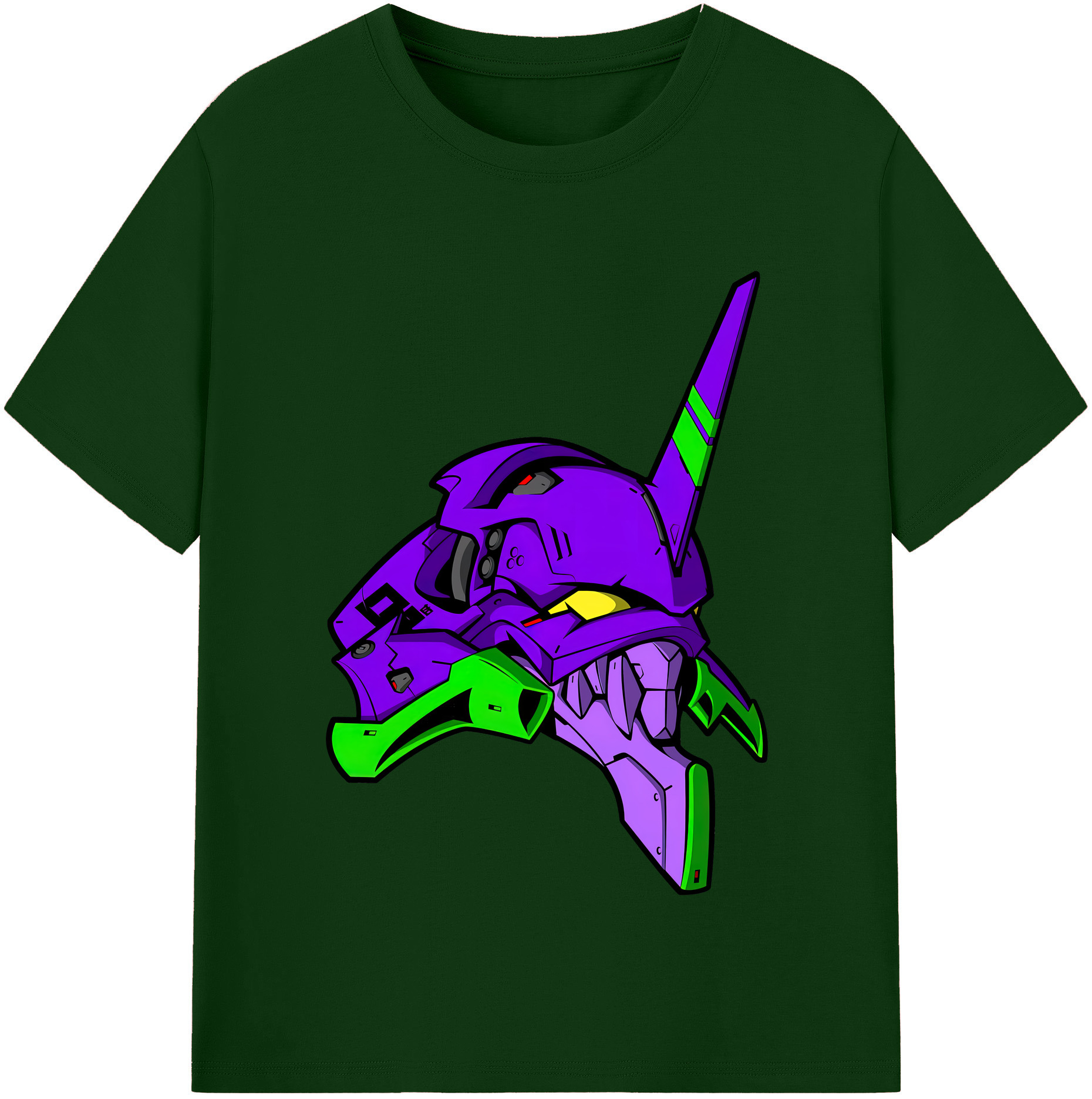 （画像用） EVA 新世紀エヴァンゲリオン 綿100％半袖Tシャツ（フロントプリント）